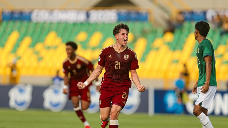 Venezuela sub 17 derrotó a México y  clasifica a la final del Torneo Canteras de América