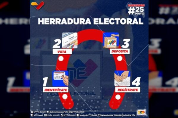 Conózca como será la herradura electoral para este 25 de mayo