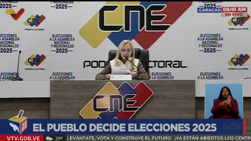 Rectora Rosalba Gil ofreció el primer balance del Consejo Nacional Electoral