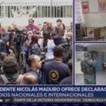 Presidente Maduro: Logramos hacer la elección sin incidentes derrotando a la violencia terrorista
