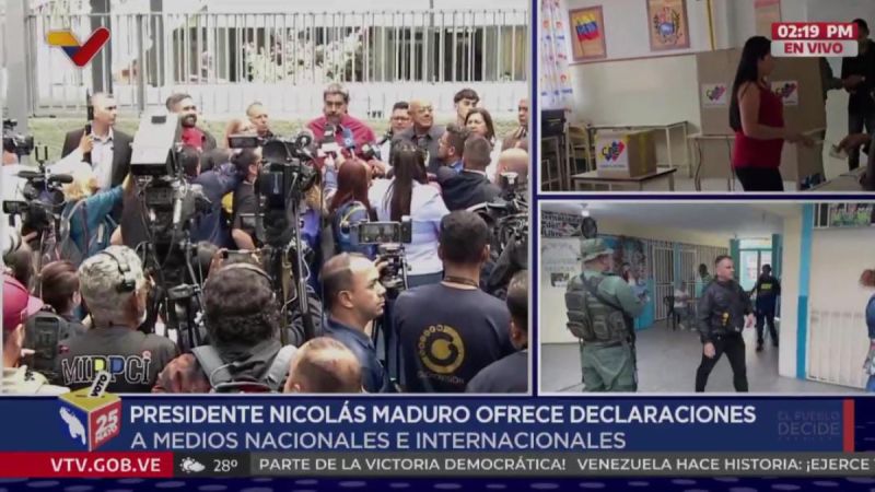 Presidente Maduro: Logramos hacer la elección sin incidentes derrotando a la violencia terrorista