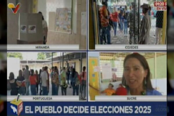 Jhoanna Carrillo catalogó de extraordinaria la participación de los sucrense en las elecciones (+25M) Jhoanna Carrillo catalogó de extraordinaria la participación de los sucrense en las elecciones (+25M)