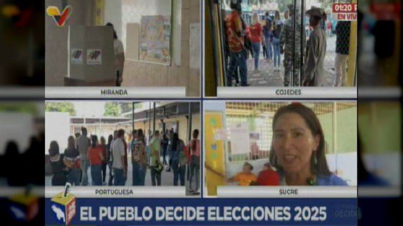 Jhoanna Carrillo catalogó de extraordinaria  la participación de los sucrense en las elecciones (+25M)
