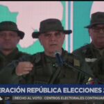Ministro Padrino: Hemos detenido las amenazas fascistas y el Pueblo salió libre a ejercer su voto