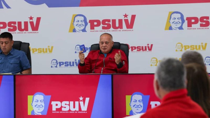 Diosdado Cabello: Nosotros trabajamos por el bienestar del Pueblo