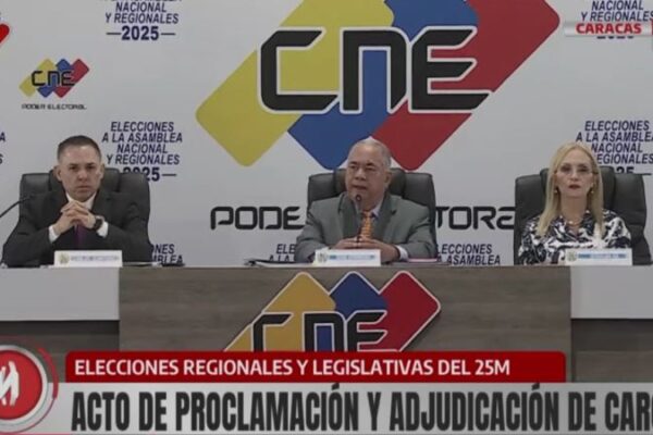 GPPSB obtuvo 253 escaños a la Asamblea Nacional este 25-M
