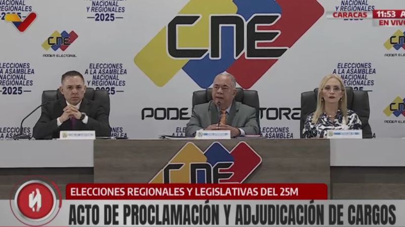GPPSB obtuvo 253 escaños a la Asamblea Nacional este 25-M