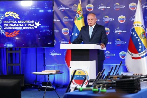 Cabello: Ultraderecha pretendía atacar embajadas de Colombia, España, Francia y oficina de la ONU en Venezuela