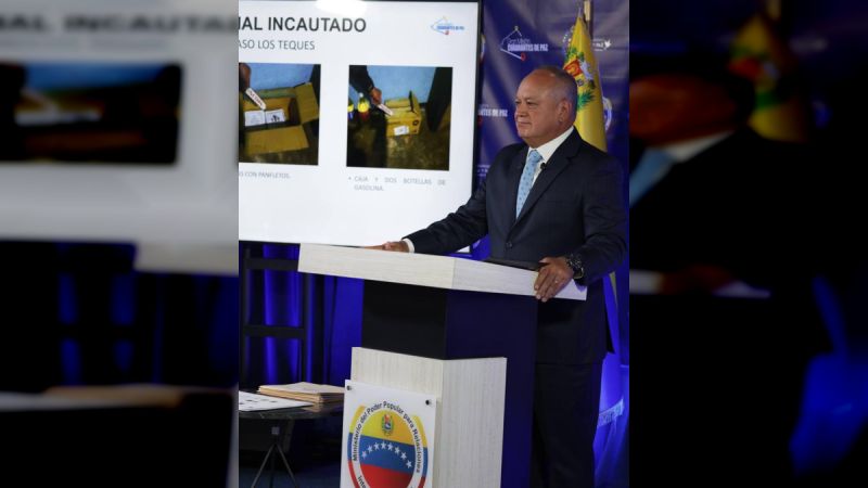 Cabello informó que fueron neutralizados cerca de 60 ataques a instalaciones petroleras