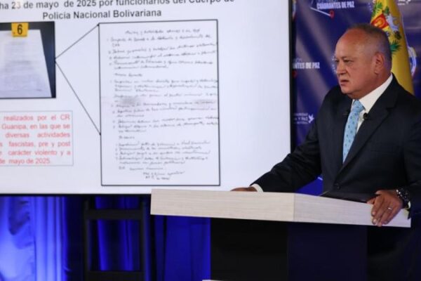 Ministro Diosdado Cabello: El gobierno ecuatoriano es controlado por las mafias