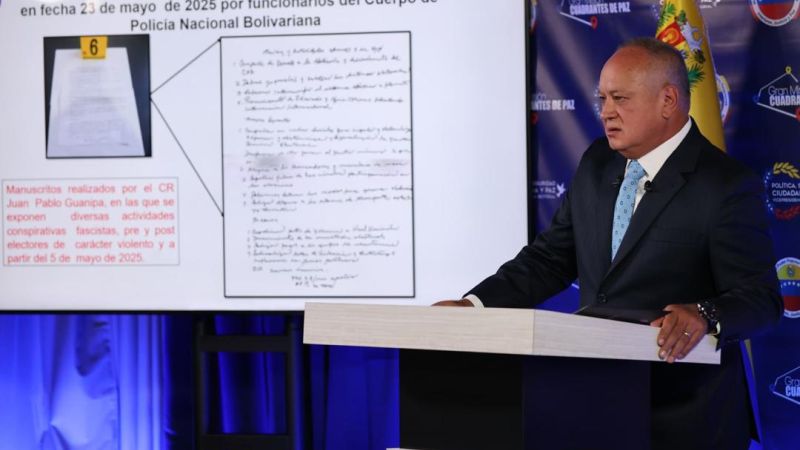 Ministro Diosdado Cabello: El gobierno ecuatoriano es controlado por las mafias