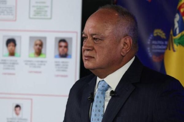 Diosdado Cabello: Noboa está vinculado activamente a las mafias del narcotráfico mundial