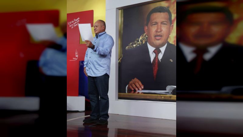 Cabello: Con el Comandante Hugo Chávez el Pueblo aprendió a elegir de manera consciente