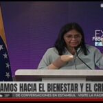 Delcy Rodríguez informó que Venezuela está quinta en el ranking como emprendedor mundial