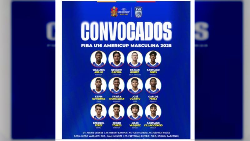 Selecciones masculina y femenina  rumbo a México en búsqueda de cupos a mundiales de baloncesto U16