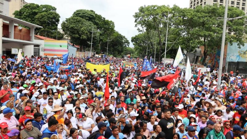 Jorge Rodríguez: Tenemos un inmenso compromiso con ese resultado electoral y vamos a la calle junto al Pueblo