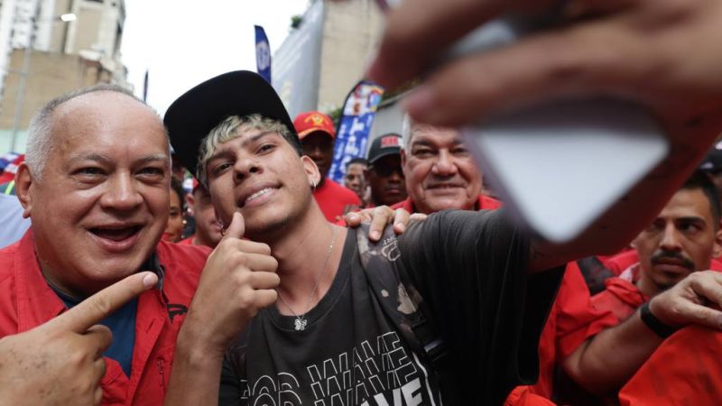 Diosdado Cabello: Nosotros vamos a trabajar por la unidad y la paz de Venezuela