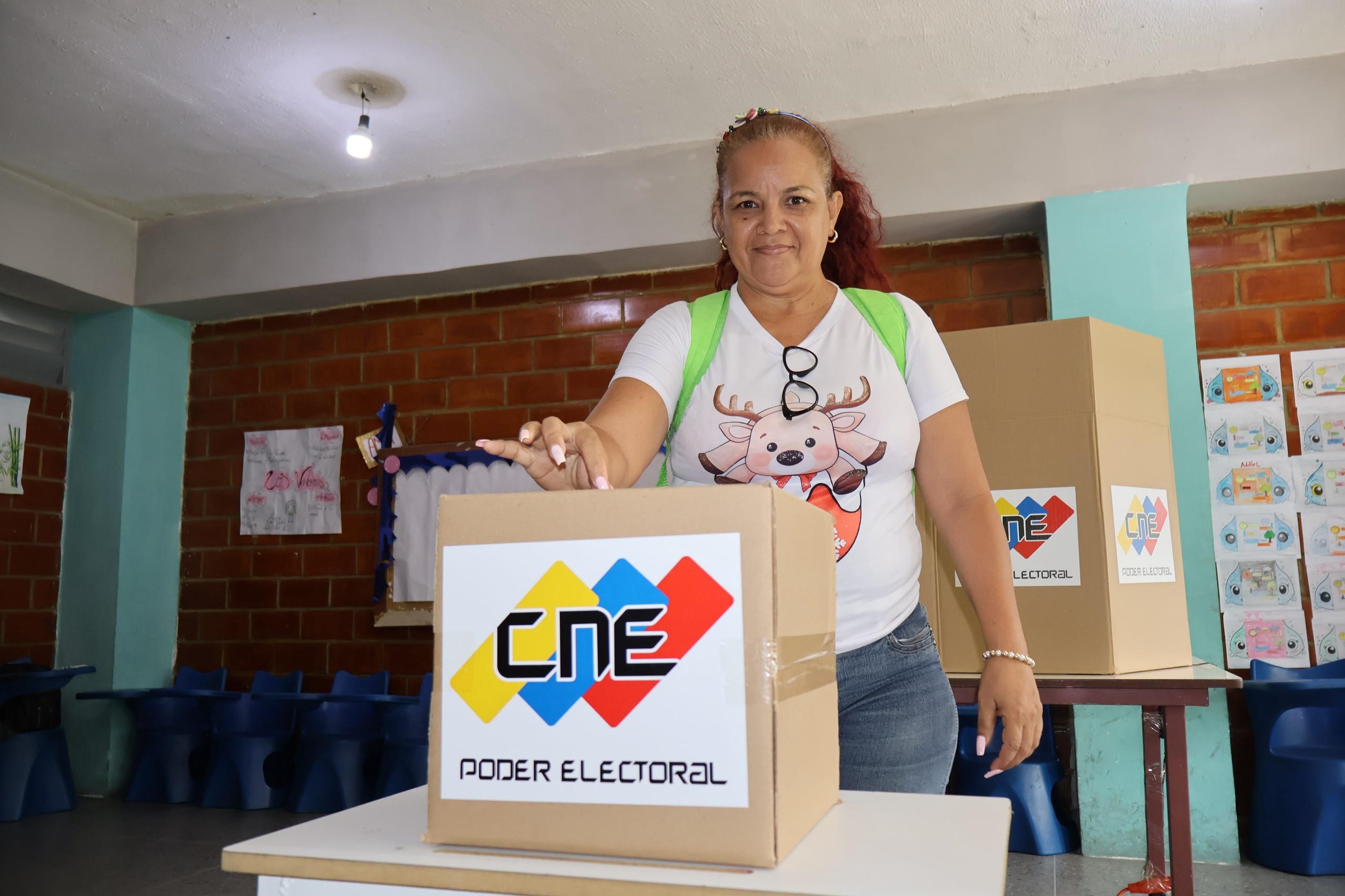 Aragüeños se prepararon para las elecciones regionales en Simulacro Electoral 2025 - PSUV Aragua