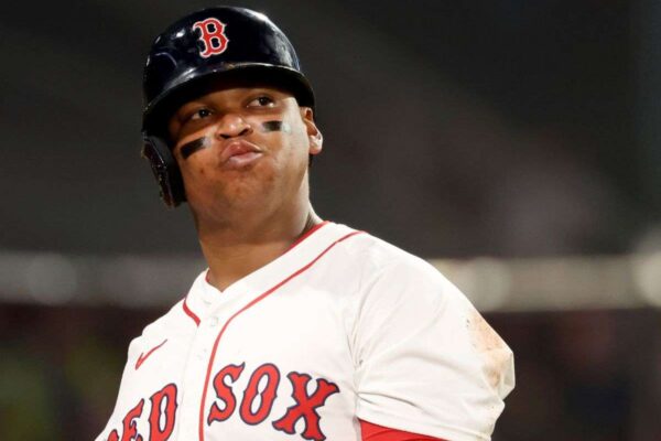 Rafael Devers no quiere jugar en la primera base