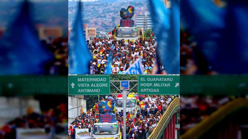 Presidente Maduro: En Venezuela lo que hay es un Pueblo que defiende la Paz y la estabilidad