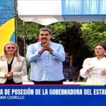 Presidente Maduro asiste al acto de juramentación de Jhoanna Carrillo como gobernadora de Sucre