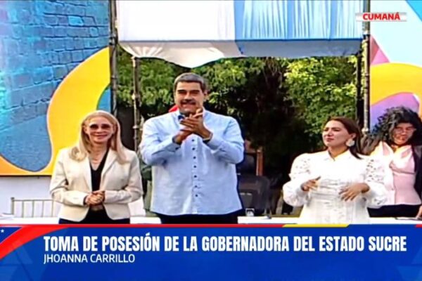 Presidente Maduro asiste al acto de juramentación de Jhoanna Carrillo como gobernadora de Sucre Presidente Maduro asiste al acto de juramentación de Jhoanna Carrillo como gobernadora de Sucre
