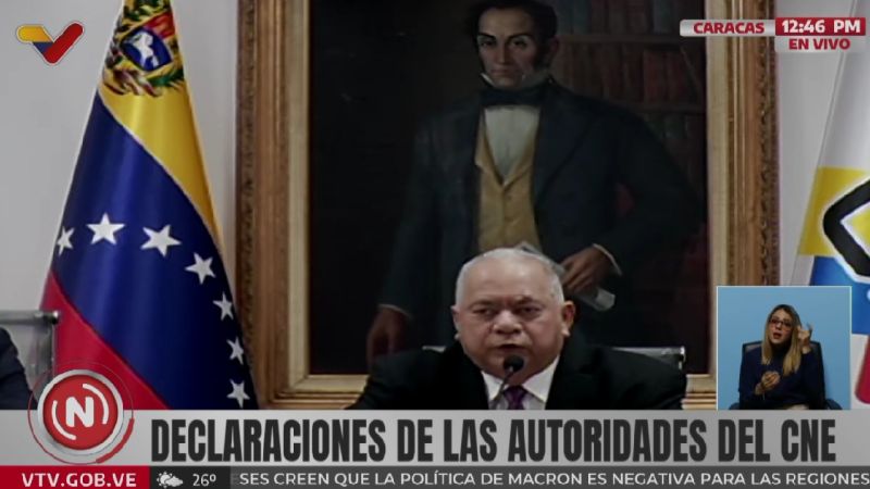 Elvis Amoroso: Elecciones para escoger alcaldes será el próximo 27 de julio