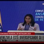 Vicepresidenta Ejecutiva: El Sector Retailers representa el 4,5% del PIB en Venezuela (+Congreso)