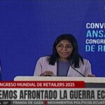 Delcy Rodríguez: Economía nacional creció 9,32 % durante el primer trimestre de 2025