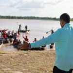Jefe de Estado: Pueblo warao se impuso a la lluvia para apoyar a la gobernadora Loa Tamaronis