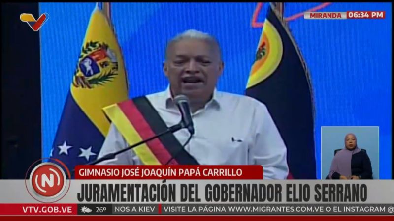 Gobernador Elio Serrano: Miranda fortalecerá sectores industrial, agrícola y emprendedores