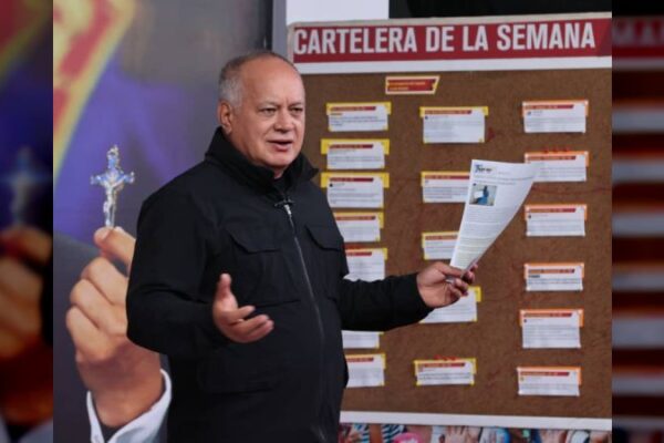 Cabello: María Corina Machado está metida en el basural desde hace bastante tiempo