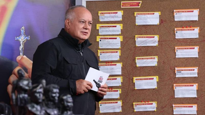 Cabello responde al Ministro de Defensa de Trinidad y Tobago y confirma detención de un trinitario entre terroristas