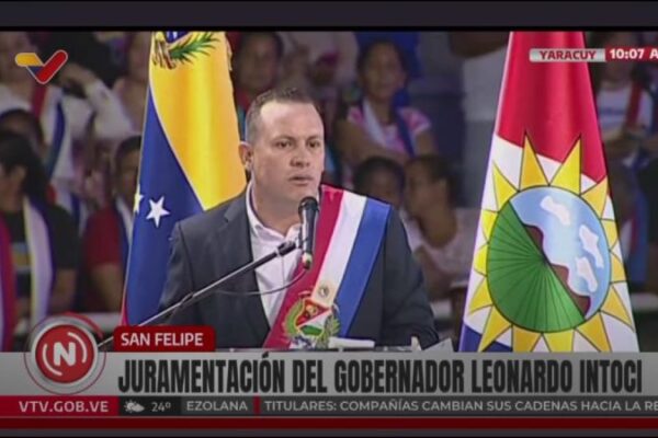 Gobernador Leonardo Intoci: Al Pueblo de Yaracuy vamos a cumplirle a cabalidad Gobernador Leonardo Intoci: Al Pueblo de Yaracuy vamos a cumplirle a cabalidad