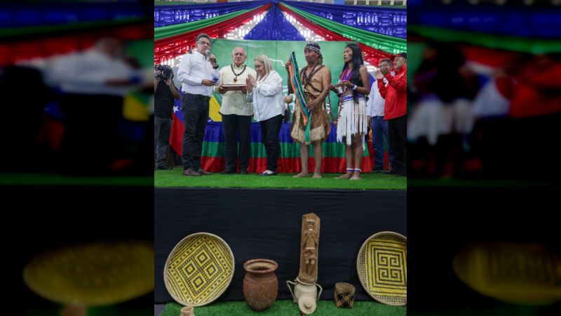 Miguel Rodríguez juramentado como el gobernador del estado Amazonas para el período  2025-2029