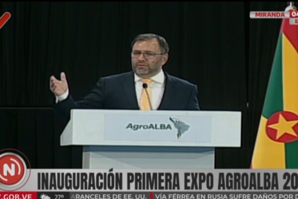 Canciller Yván Gil destacó la importancia de la unión para la Expo AgroAlba