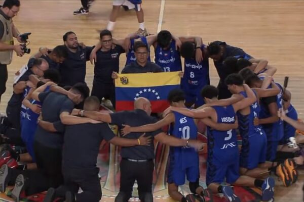 ¡Histórico! Venezuela clasifica por primera vez a un mundial de baloncesto sub-17 ¡Histórico! Venezuela clasifica por primera vez a un mundial de baloncesto sub-17