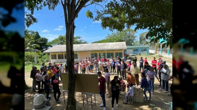Falconianos salieron a participar activamente en las Asambleas de Base para Postulaciones (+fotos)