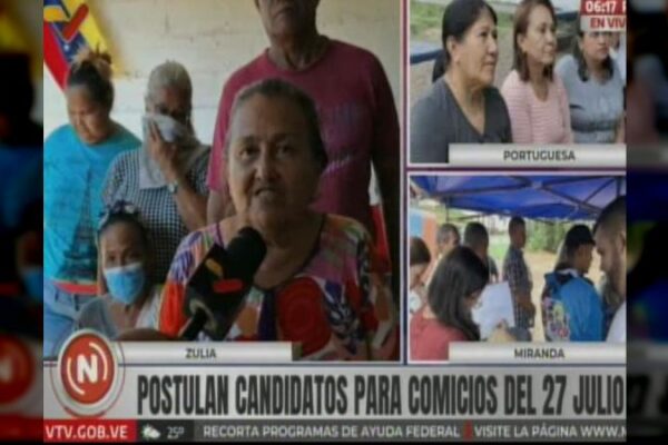 Zulianos postularon a sus candidatos en asambleas populares Zulianos postularon a sus candidatos en asambleas populares