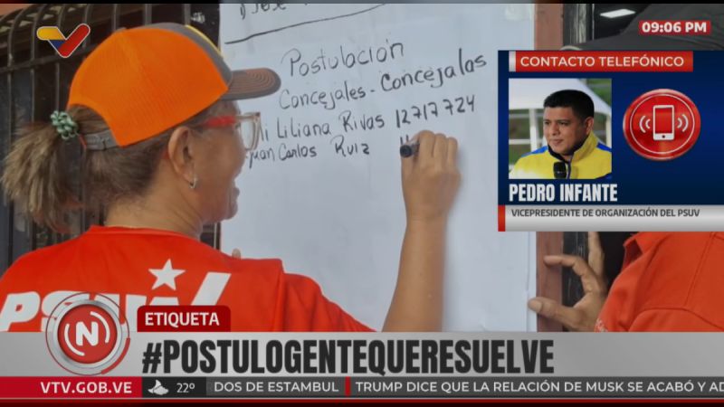 Pedro Infante: Más del 80% de las comunidades han cargado a sus postulados en el Sistema CC200