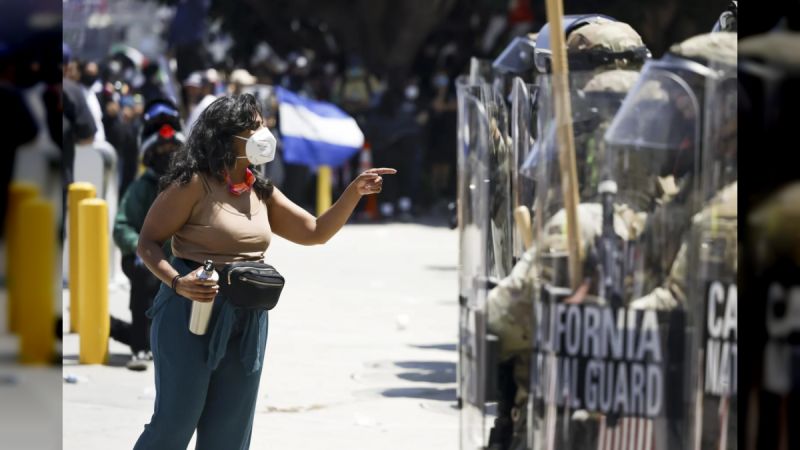 EEUU: Tom Homan amenazó con arrestar al gobernador de California en medio de protestas
