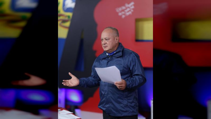 Cabello:  Cuando los palangristas defienden a los narcos dejan en evidencia quien les paga