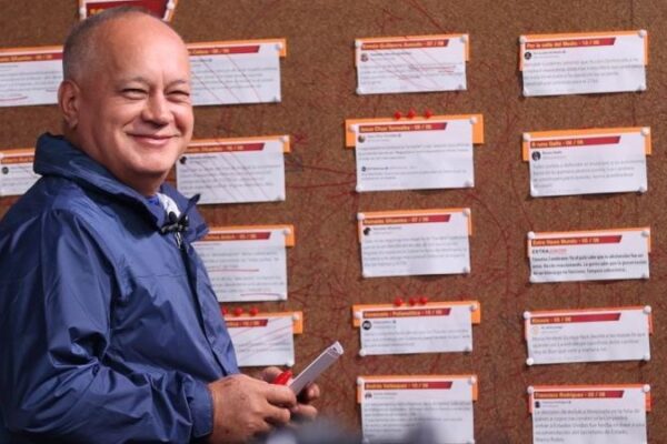 Diosdado Cabello: Cualquiera puede venir a Venezuela y comprobar la paz social en los barrios
