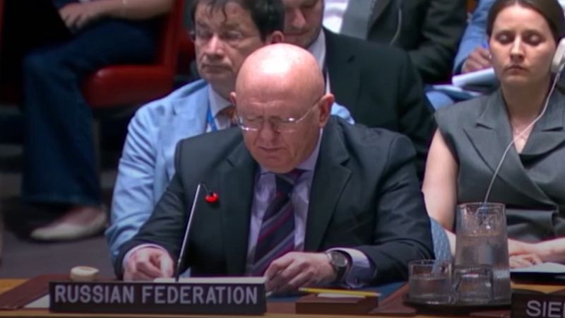 Representante de Rusia ante la ONU: Israel empuja hacia una catástrofe nuclear