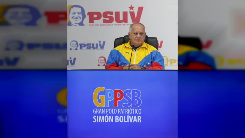 Diosdado Cabello presentó nombres de 86 candidatos a alcaldes y alcaldesas del GPPSB para el 27J (+Lista)
