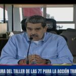 Presidente Maduro lideró acto de clausura del Taller de las 7T para la Acción Transformadora