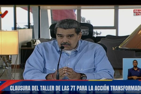 Presidente Maduro lideró acto de clausura del Taller de las 7T para la Acción Transformadora Presidente Maduro lideró acto de clausura del Taller de las 7T para la Acción Transformadora