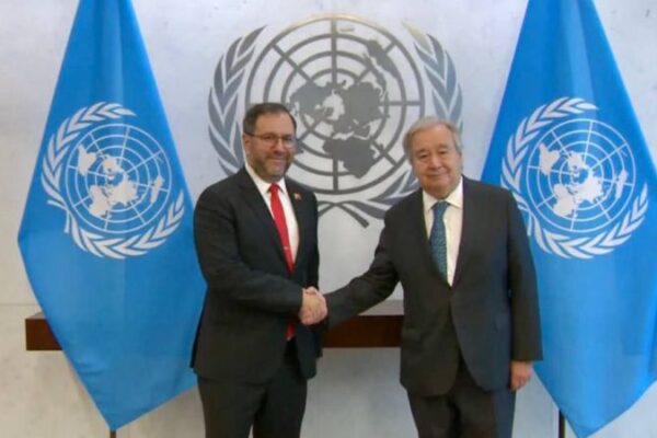 Canciller Gil solicitó a Guterres actuar contra persecución a migrantes venezolanos Canciller Gil solicitó a Guterres actuar contra persecución a migrantes venezolanos
