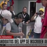 Candidatos del GPPSB en Apure se inscriben ante el CNE de cara a las elecciones del 27J