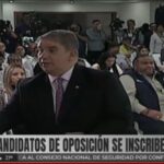 Partidos de oposición presentaron ante el CNE sus candidatos para las elecciones del 27-J